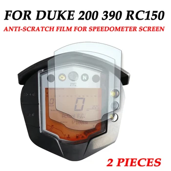 KTM Duke 390 200 Duke390 Duke200 RC 150 tartozékokhoz műszer motorkerékpár klaszter karcvédő fólia képernyővédő fólia