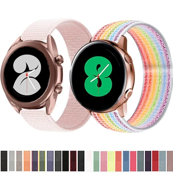 Nylon hurok szíj Xiaomi Mi Watch Color 2 intelligens óraszíjhoz 22 mm-es nylon karkötő Amazfit GTR 2E 47MM Stratos 3 2 Correa-hoz