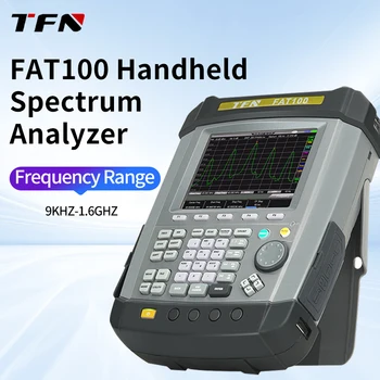 TFN FAT100 spektrumanalizátor 9KHz-1,6 GHz-es többfrekvenciás kézi nagy pontosságú digitális spektrumanalizátor